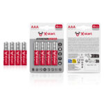 R03P/AAA/Size 7碱性绿色环保电池 Carbon-zinc Green Environmentally Friendly AAA Battery 190mAh 1.5V Mercury-Free and Cadmium-Free 10-Year Warranty Alloy Casing